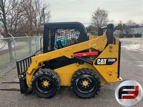 cost of caterpillar 242d skid steer|cat 242d for sale.